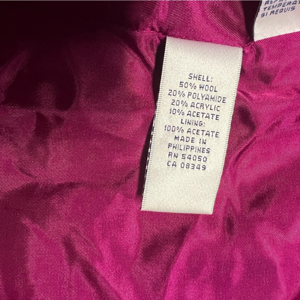 Jones New York Country - Women’s Colorful Tweed Blazer Sz. PS - Picture 6 of 7